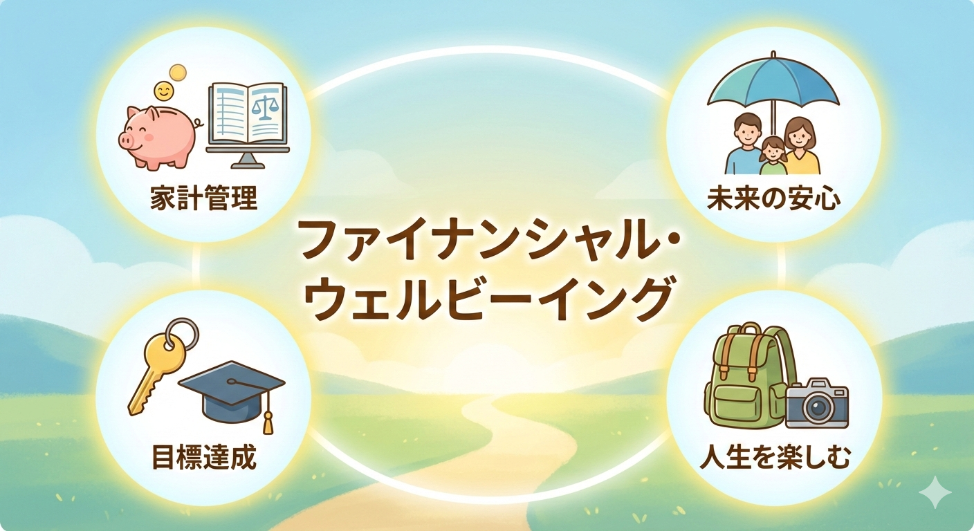 1億円あっても不安な人と、1000万円で幸せな人の差とは？最近注目が高まっている「ファイナンシャル・ウェルビーイング」とは？ - 資産形成ハンドブック