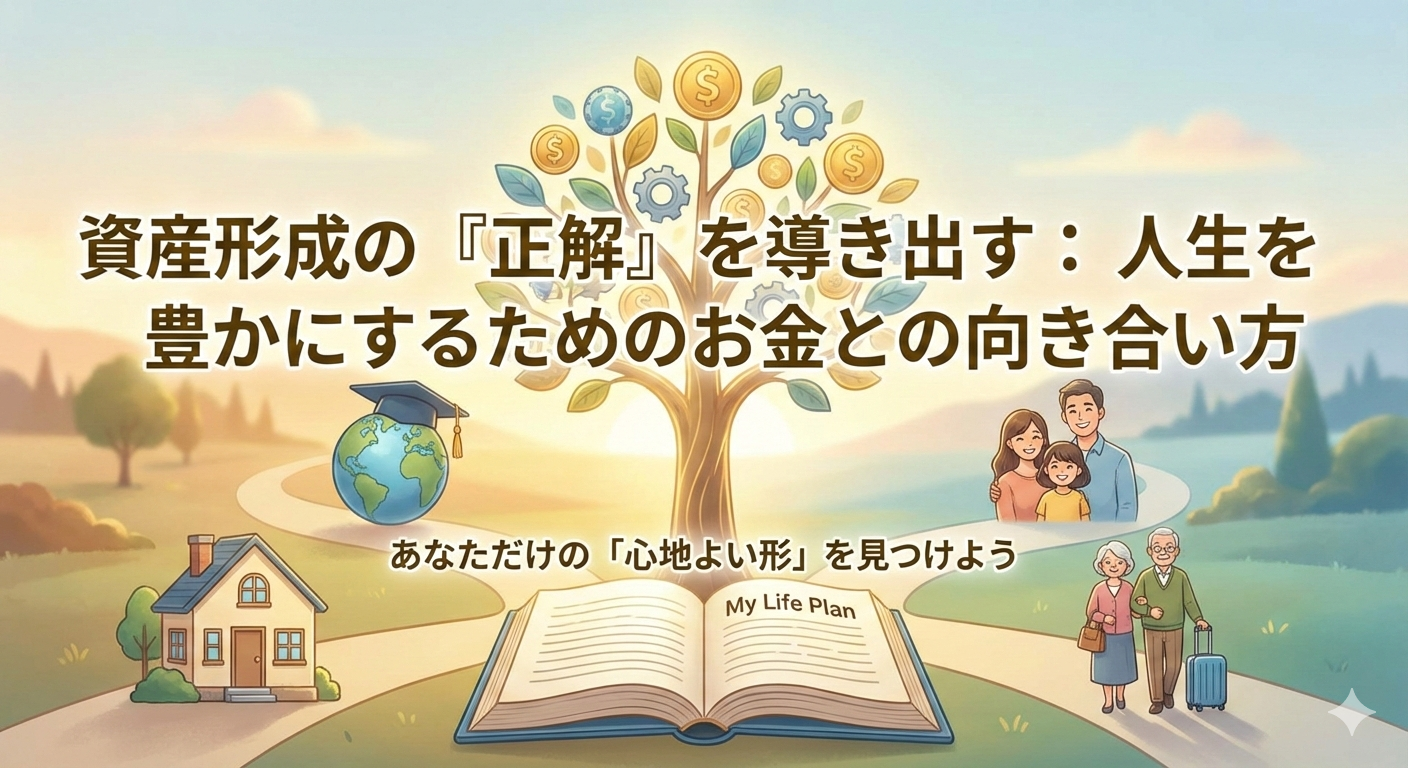 動画あり】「NISAさえやれば安心」の落とし穴。人生を豊かにする“自分