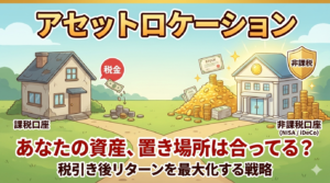 【動画あり】「何を」持つかより「どこで」持つか？税引き後リターンを最大化するアセットロケーションの極意