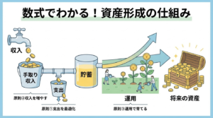 一生モノの「お金の基礎知識」。数式で読み解く資産形成3つの大原則