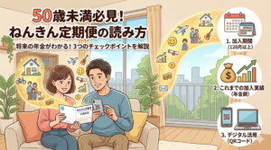 【2026年最新】将来の年金が少ないと焦る前に！50歳未満向けの「ねんきん定期便」の読み解き方